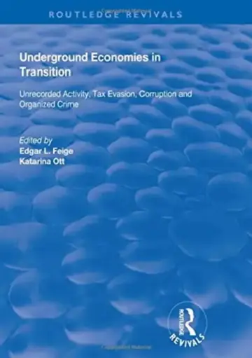 Cover of Underground Economies in Transition