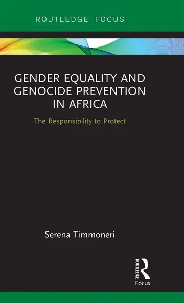 Cover of Gender Equality and Genocide Prevention in Africa