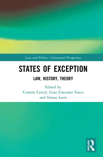 Cover of States of Exception