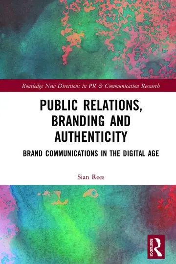 Cover of Public Relations, Branding and Authenticity