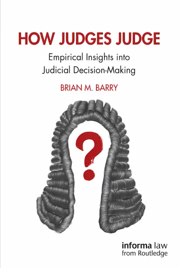 Cover of How Judges Judge