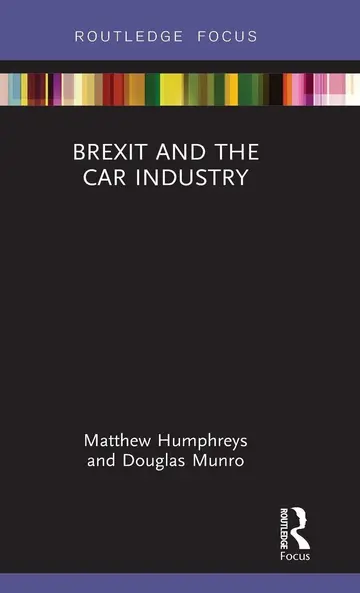 Cover of Brexit and the Car Industry