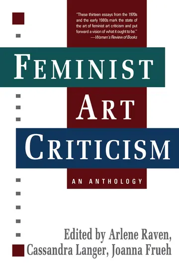 Cover of Feminist Art Criticism