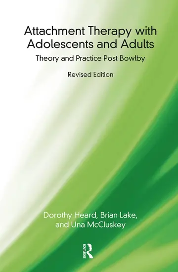 Cover of Attachment Therapy with Adolescents and Adults