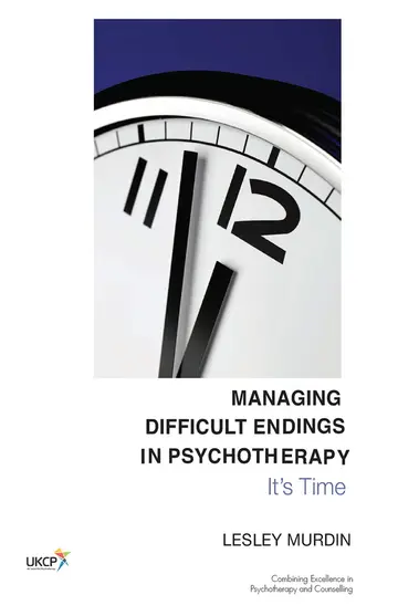 Cover of Managing Difficult Endings in Psychotherapy