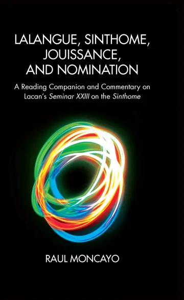 Cover of Lalangue, Sinthome, Jouissance, and Nomination