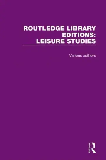 Cover of Leisure Studies