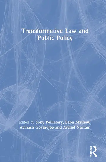 Cover of Transformative Law and Public Policy