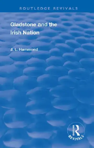 Cover of Gladstone and the Irish Nation