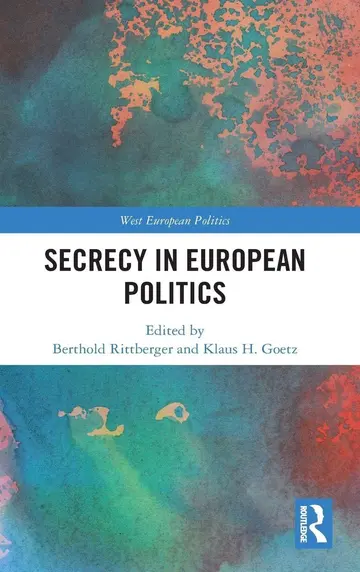Cover of Secrecy in European Politics