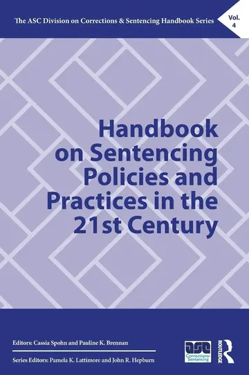 Cover of Handbook on Sentencing Policies and Practices in the 21st Century