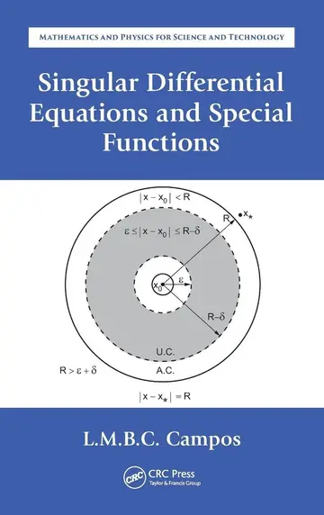 Cover of Singular Differential Equations and Special Functions