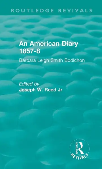 Cover of An American Diary 1857-8