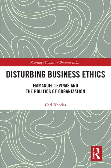 Cover of Disturbing Business Ethics