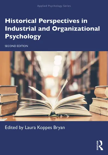 Cover of Historical Perspectives in Industrial and Organizational Psychology