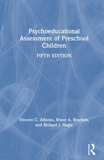 Cover of Psychoeducational Assessment of Preschool Children