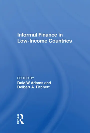 Cover of Informal Finance in Low-Income Countries