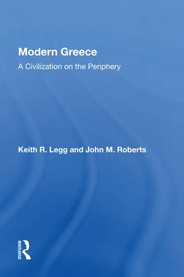 Cover of Modern Greece