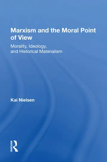 Cover of Marxism and the Moral Point of View