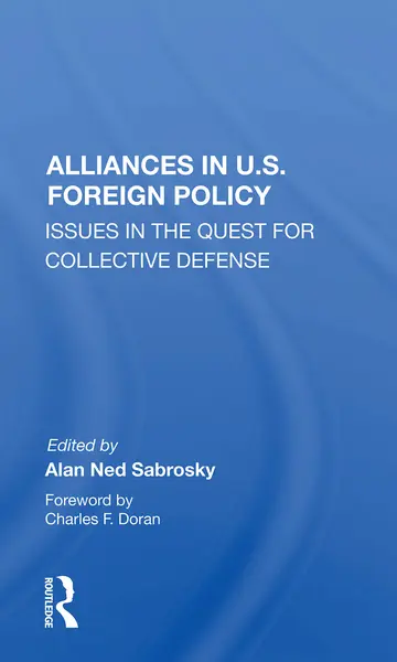 Cover of Alliances in U.S. Foreign Policy