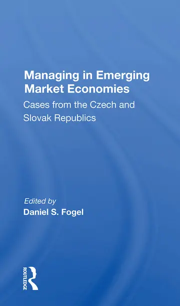 Cover of Managing in Emerging Market Economies