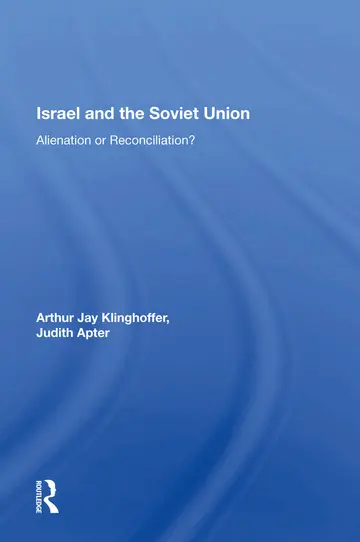 Cover of Israel and the Soviet Union