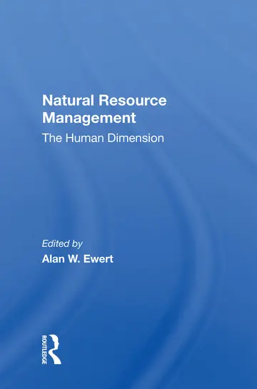 Cover of Natural Resource Management