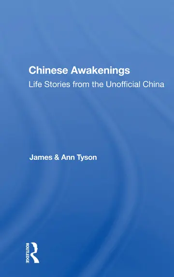 Cover of Chinese Awakenings