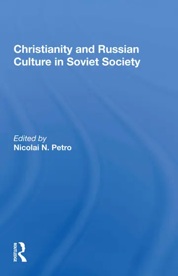 Cover of Christianity and Russian Culture in Soviet Society