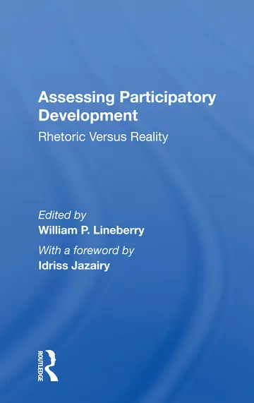 Cover of Assessing Participatory Development