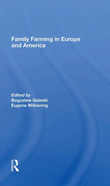 Cover of Family Farming in Europe and America