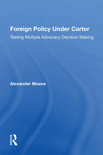 Cover of Foreign Policy Under Carter