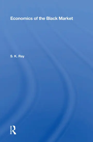Cover of Economics of the Black Market