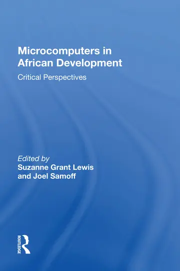 Cover of Microcomputers in African Development