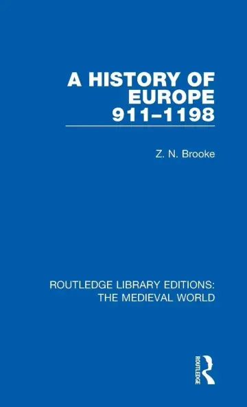 Cover of A History of Europe 911-1198