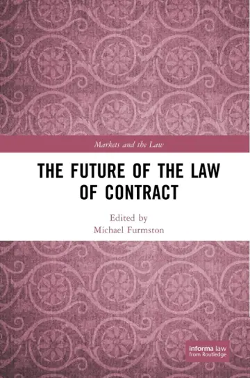 Cover of The Future of the Law of Contract