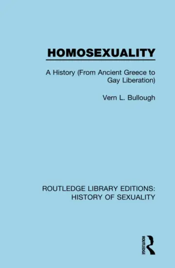 Cover of Homosexuality