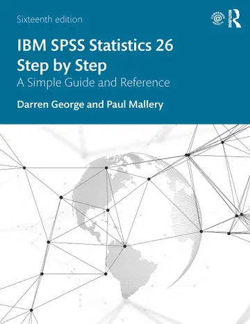 Cover of Ibm Spass Statistics 26 Step by Step A Simple Guide and Reference 16Ed