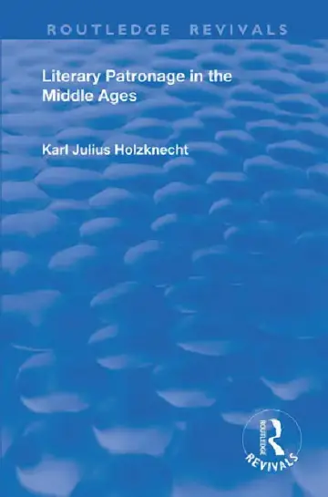Cover of Literary Patronage in the Middle Ages