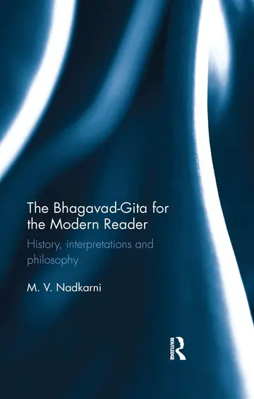 Cover of The Bhagavad-gita for the Modern Reader