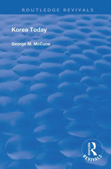 Cover of Korea Today