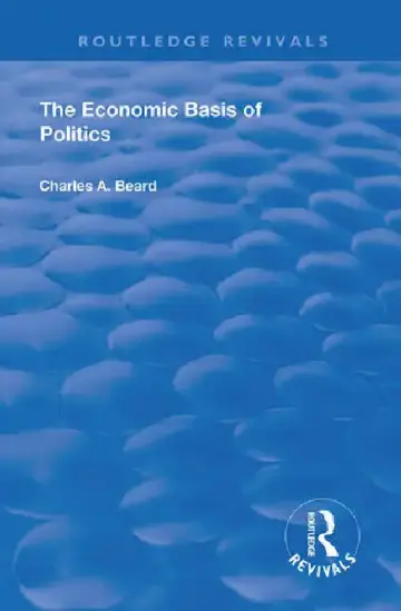 Cover of The Economic Basis of Politics
