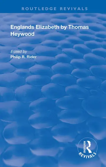 Cover of Englands Elizabeth