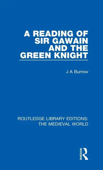 Cover of A Reading of Sir Gawain and the Green Knight