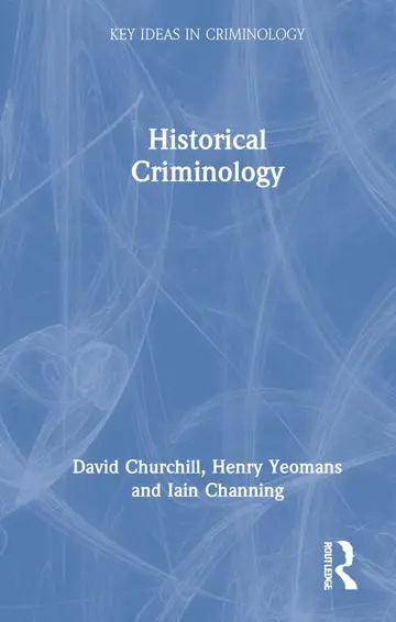 Cover of Historical Criminology