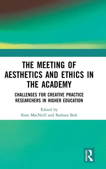 Cover of The Meeting of Aesthetics and Ethics in the Academy