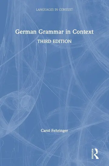 Cover of German Grammar in Context
