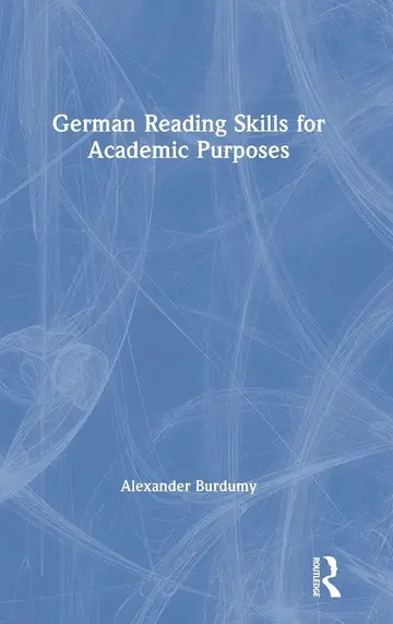 Cover of German Reading Skills for Academic Purposes