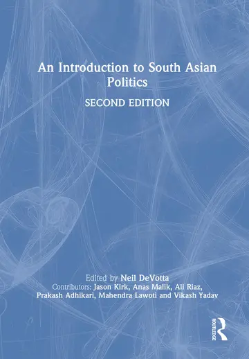 Cover of An Introduction to South Asian Politics