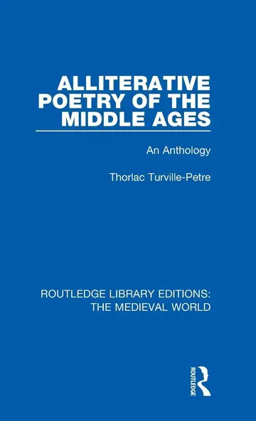 Cover of Alliterative Poetry of the Later Middle Ages